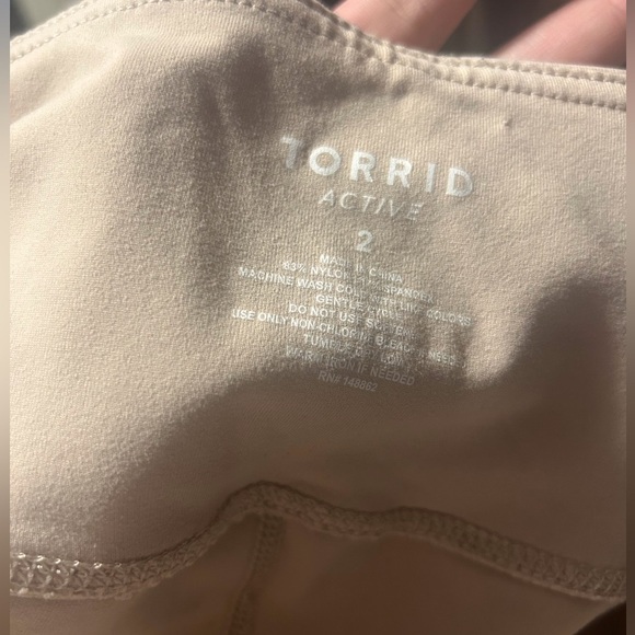 Torrid Beige Leggings - Picture 4 of 5